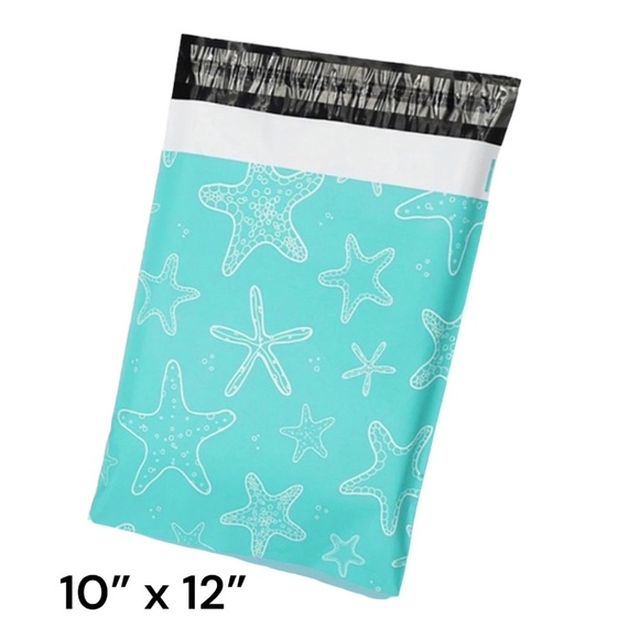 Starfish 🏝️ Seller Kit w/10 Poly mailers, 120 ThankYou stickers - Picture 5 of 5